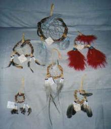 Dreamcatchers ( assorted sizes) sm, $10.00 / med. $20.00 / lg. $30.00  Willow