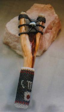 This bearwand was made to help find water & is used for healing others. Also known as a dowsing tool. Price: $200.00